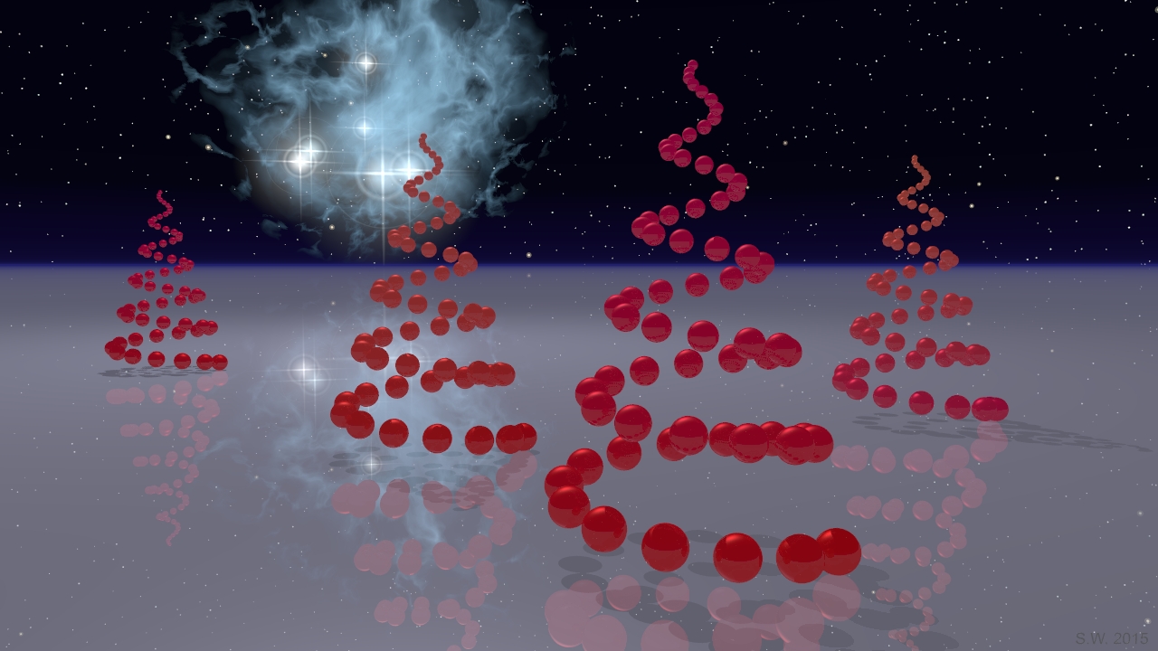 Deko-Spiralbaum 2015